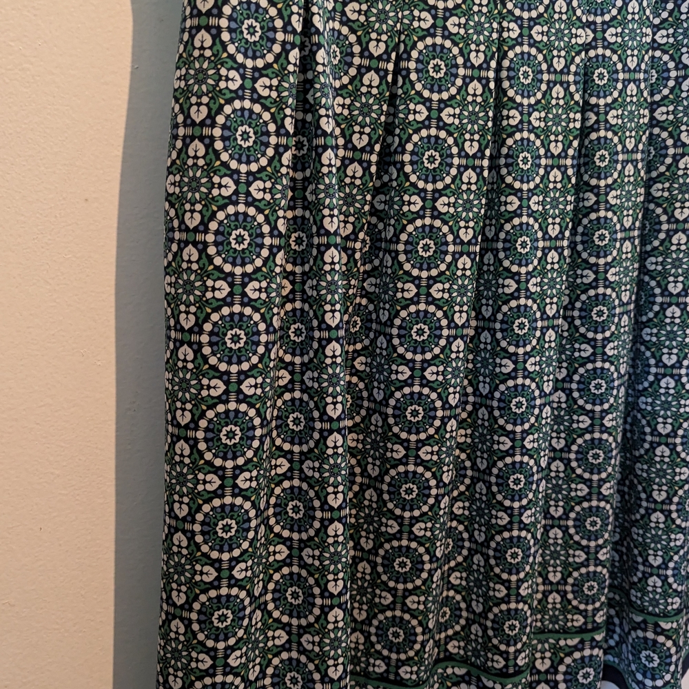 Max Studio Blue A-Line Midi Dress - Picture 6 of 10